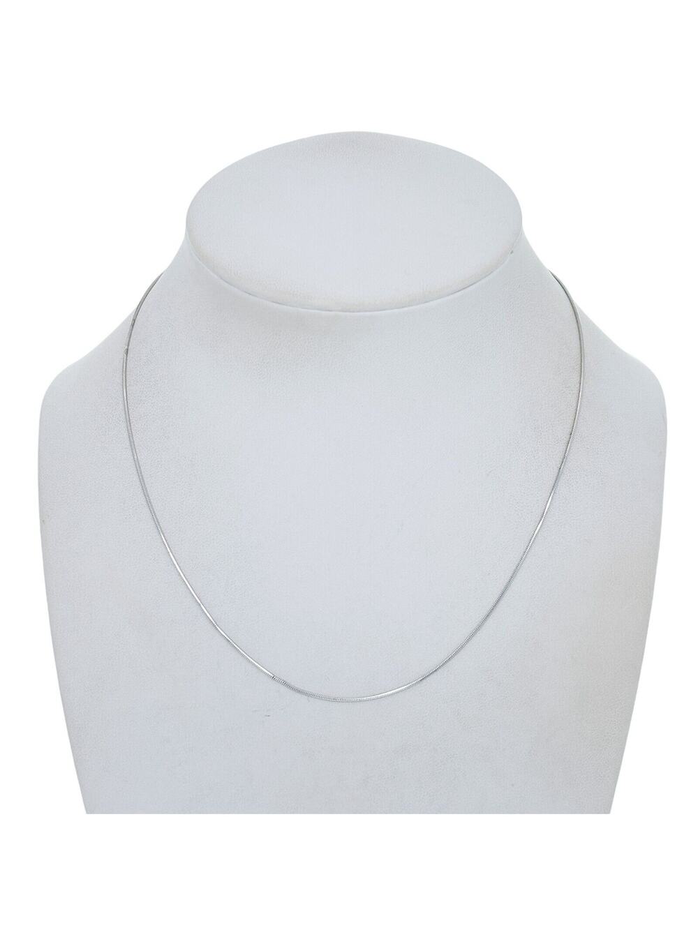 Vintage Italian Sterling Silver 925 Snake Chain Necklace 16"